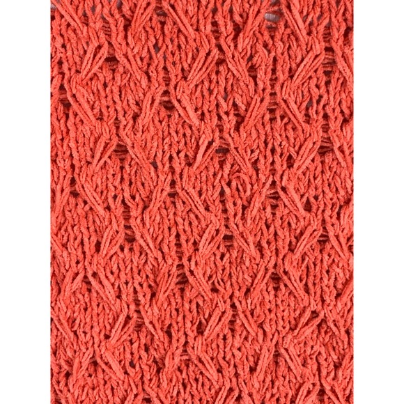 Seven 7 Chenille Chunky Loose Weave Spring Summer Sweater Rustic Luxury Coastal - Picture 6 of 11